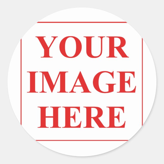 Redonda Personalizado Pegatina de círculo redondo para per (Anverso)