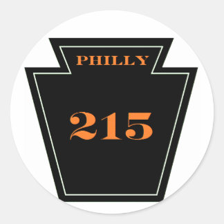 Redonda Philly Flyers pegatina duro de Punk PA 215