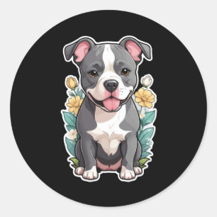 Redonda Pitbull vive Pegatina