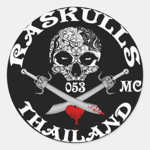 Redonda Plantilla de Pegatina de relleno