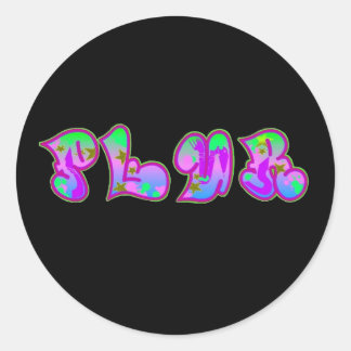 Redonda Plur pegatina