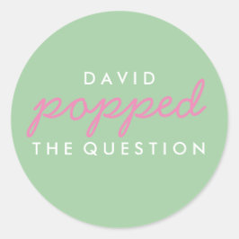 Redonda Poptó por la pregunta Pegatina de la bolsa de bien