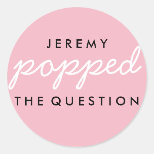 Redonda Poptó por la pregunta Pegatina de la bolsa de bien