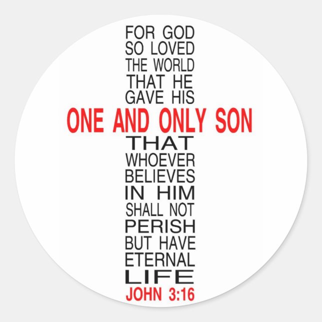 Redonda Por Dios Tan Amado El pegatina Mundial (Anverso)