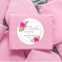 Primavera de flores silvestres gracias Pegatina re