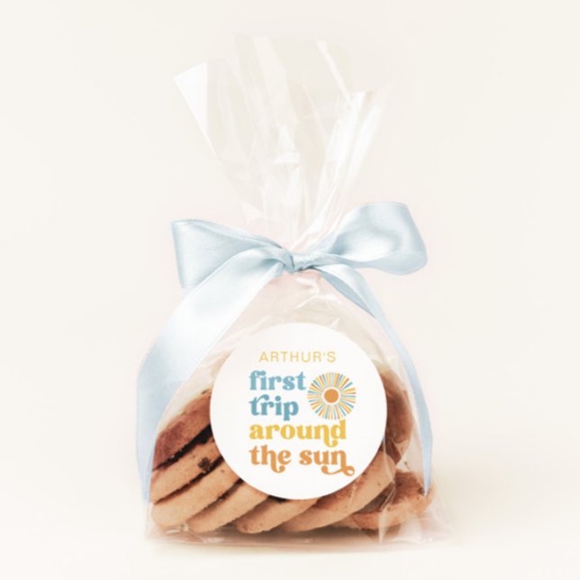 Redonda Primer viaje alrededor del Pegatina Sun (Subido por el creador)