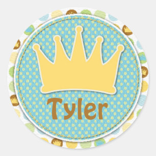 Redonda Principito Pegatina 2