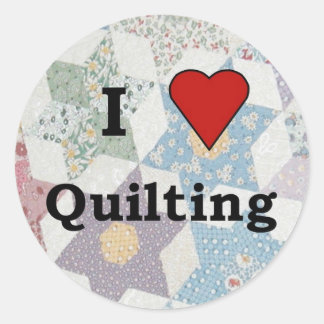 Redonda Quilters Pegatina