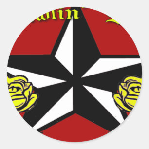 Redonda Ramblin subió al pegatina