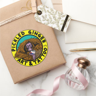 Redonda Ranga Pegatina