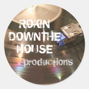 Redonda RDHprod. Pegatina de la aguja