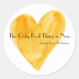 Redonda Real Thing Pegatina