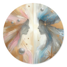 Resumen del impresionismo Pegatina de arte