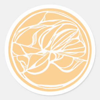 Redonda Resumen Pegatina de Sigil