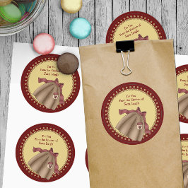 Redonda Retro Apron Kitchen Pegatina