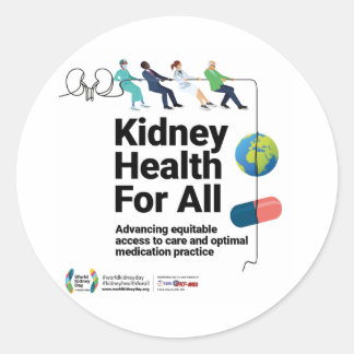 Redonda Ronda Pegatina de WKD 2024