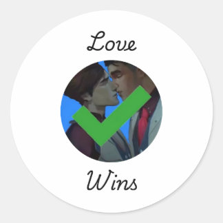 Redonda S1 Jayvik Love Wins Pegatina