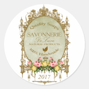 Redonda SAVONNERIE ~ Pegatina