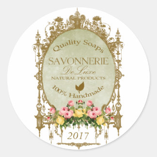 Redonda SAVONNERIE ~ Pegatina