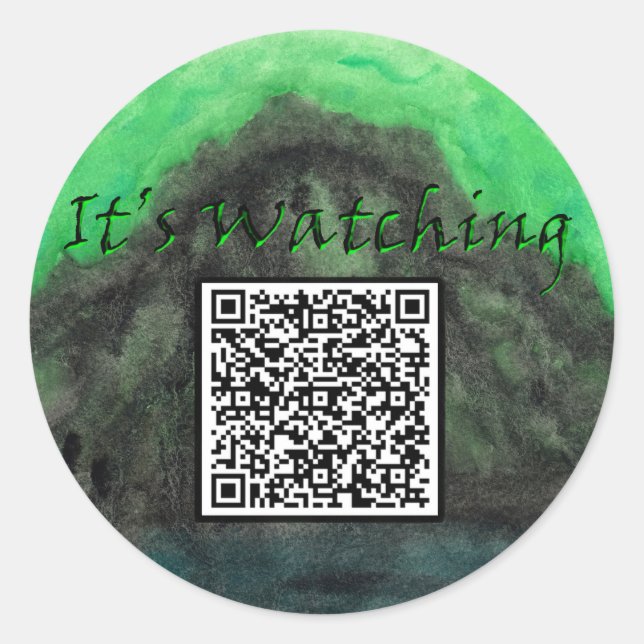 Redonda Sentiaverum QR Pegatina 2 (Anverso)