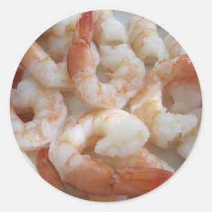 Redonda Shrimpy Pegatina