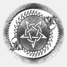 Sigilia de Baphomet pegatina