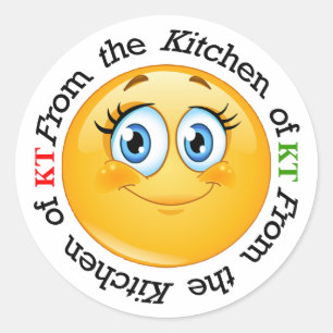 Redonda SMILE Kitchen Pegatina - SRF