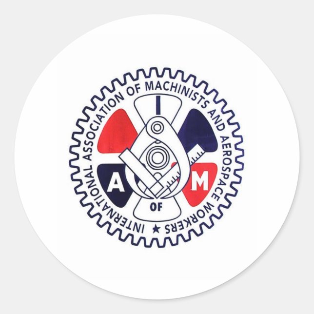 Redonda Soy pegatina (Anverso)