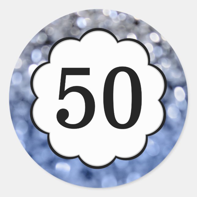 Redonda Sparks - Pegatina de ronda número 50 (Anverso)