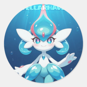 Redonda StellarHaven - Eugenia Pegatina 01