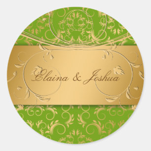 Redonda Sublime de 311 Pegatina Golden diVine