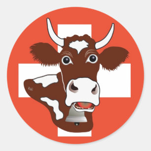 Redonda Suiza Suisse Svizzera Svizra pegatina