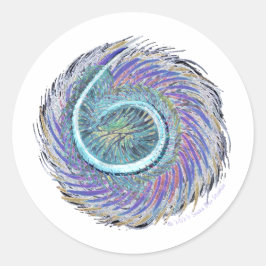 Redonda Susea Blu Studios Air Pegatina