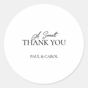 Redonda Sweet Cookie Marketing Marketing Pegatina - Aplica