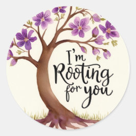 Redonda Te estoy llamando Pegatina