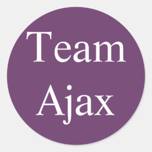 Redonda Team Ajax pegatina