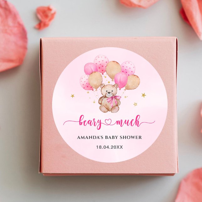 Redonda Teddy Bear Baby Classic Round Pegatina (Subido por el creador)