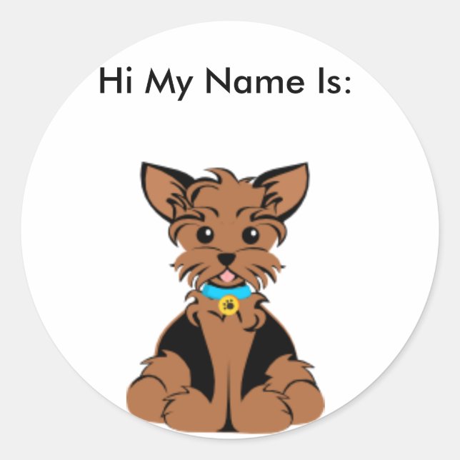 Redonda Terrior - Ruffrey Pegatina (Anverso)