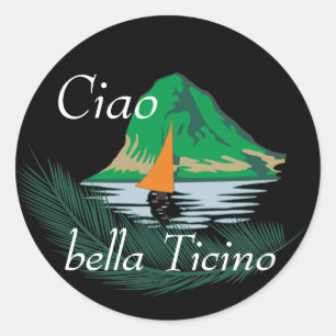 Redonda Ticino Suiza Suisse Svizzera Svizra pegatina