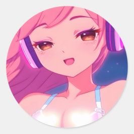 Redonda Tne Stellargroove Venus Round Pegatina #01