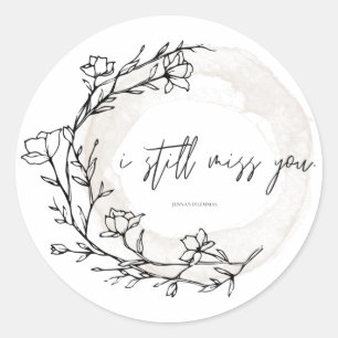 Redonda Todavía te echo de menos Pegatina