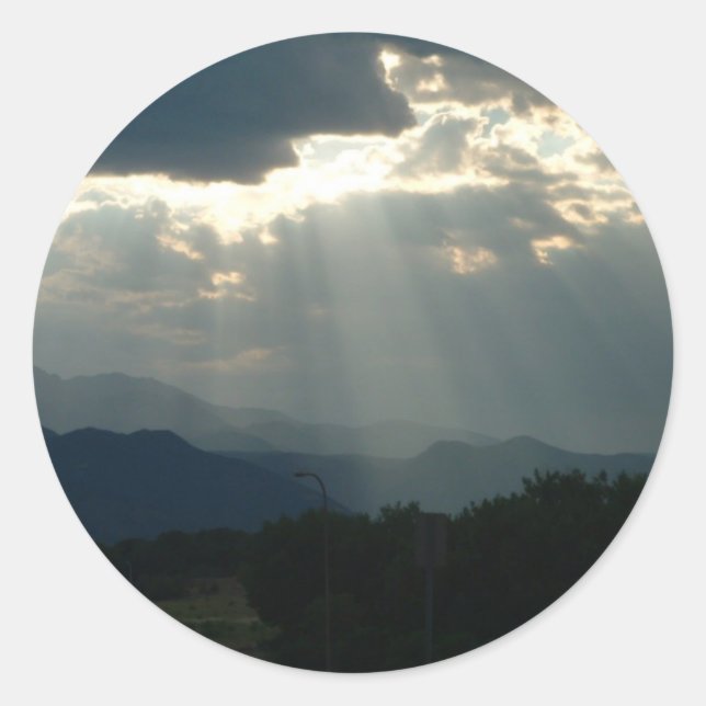 Redonda Tolerancia en el pegatina de Rockies (Anverso)