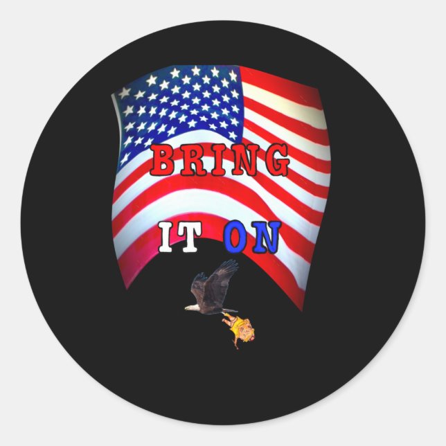 Redonda Traer El Pegatina (Anverso)