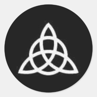 Redonda triquetra pegatina