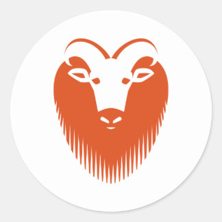 Redonda Ubuntu 14.04 LTS pegatina "Trusty Tahr"