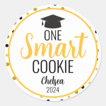 Un Pegatina de graduación de cookie inteligente