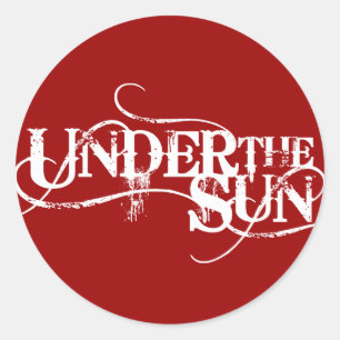 Redonda UnderTheSun - Pegatina RED