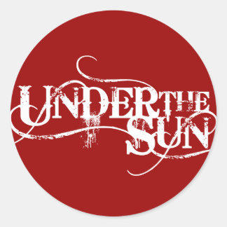 Redonda UnderTheSun - Pegatina RED