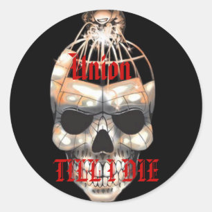 Redonda Union Hasta Que Muera pegatina