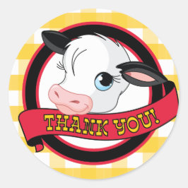 Redonda Vaca - Gracias Pegatina